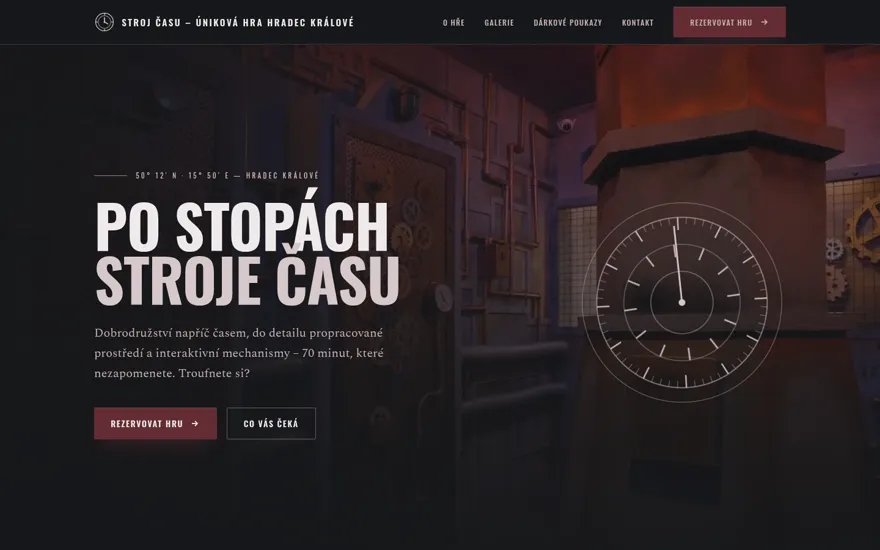 Web Stroj Času