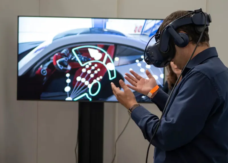 Virtuální realita a simulátory - ilustrační obrázek