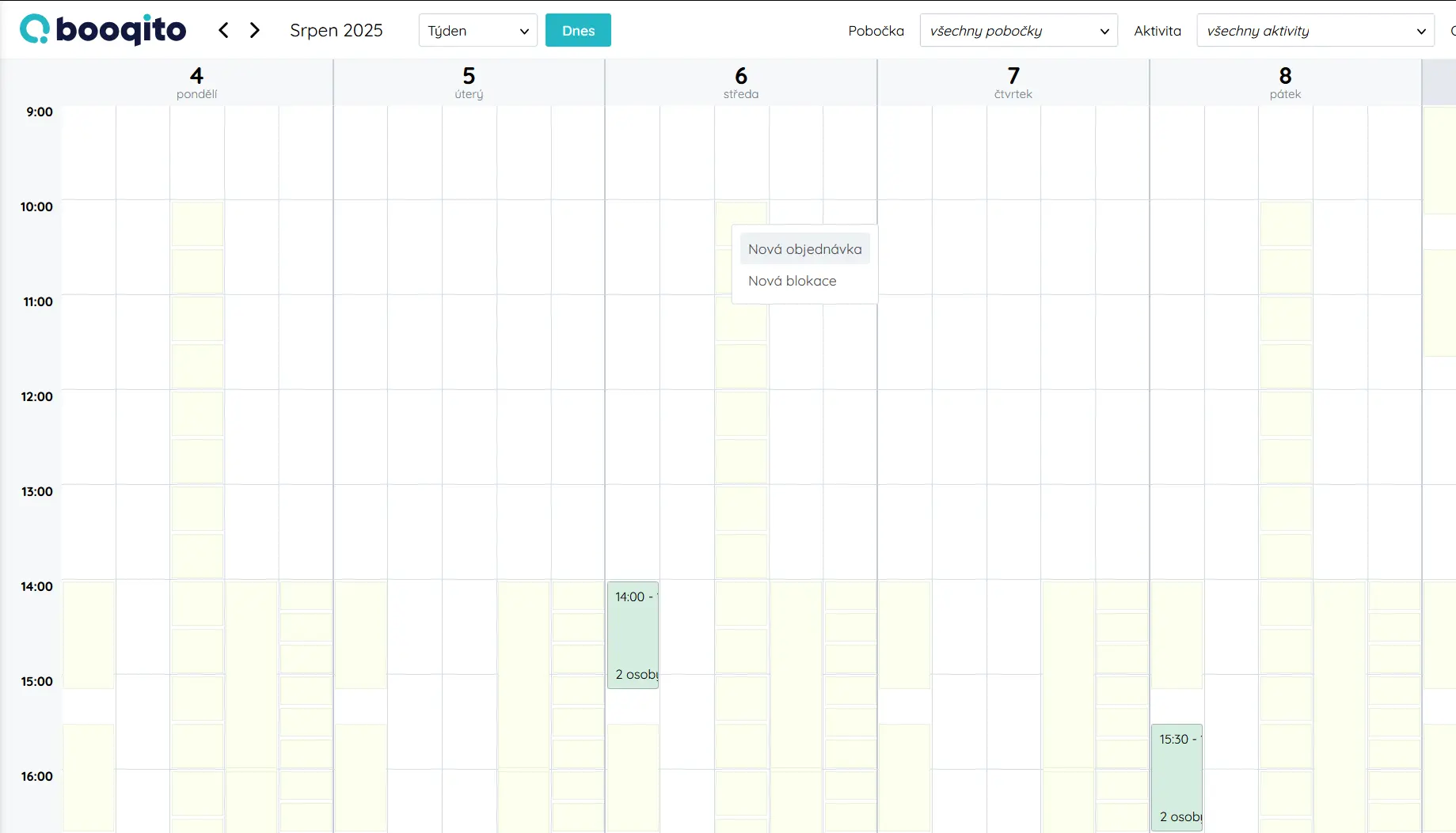 Booqito Update: Gift cards and improved calendar (Mar 3, 2025)
