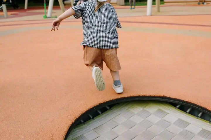 Vstup na trampolíny
